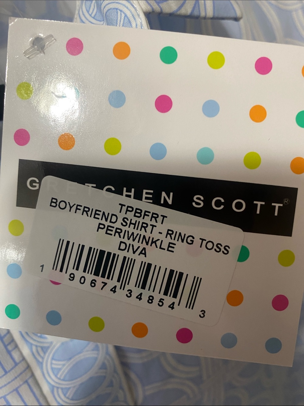 Gretchen Scott boyfriend shirt NEW - Picture 10 of 10